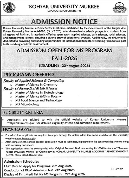 Admission Image